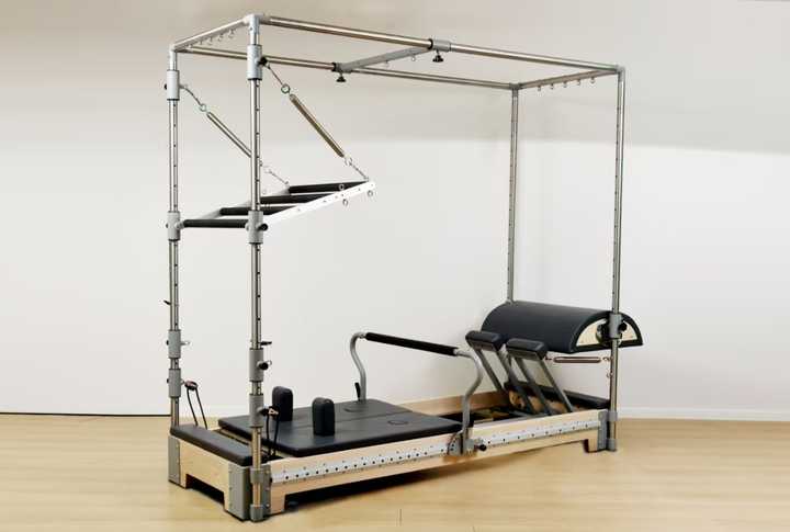 Durable 6+1 Multi-Function Cadillac Bed Reformer with Half Trapeze Tower Pilates Reformer