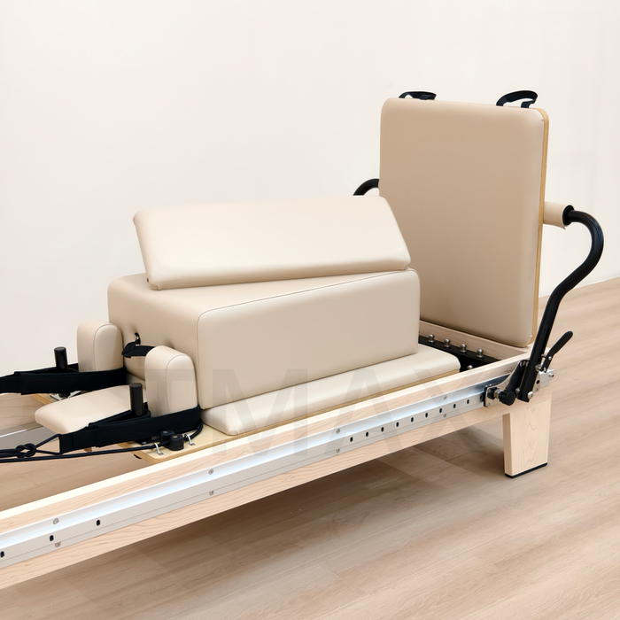 Maple Wood Pilates Reformer Bed Exercise Training Yoga Trainer Workouts Studio Factory Pilates Reformer Bed