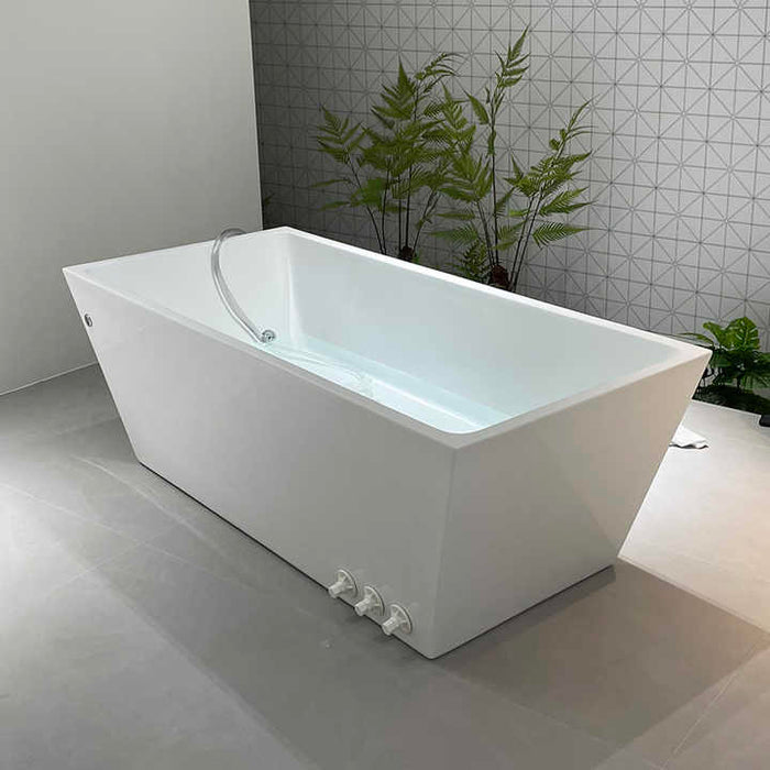Acrylic Cold Plunge Athlete Ice Bathtub Spa Massage With Nozzle Jets
